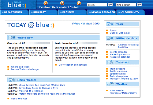 NRMA blue logo
